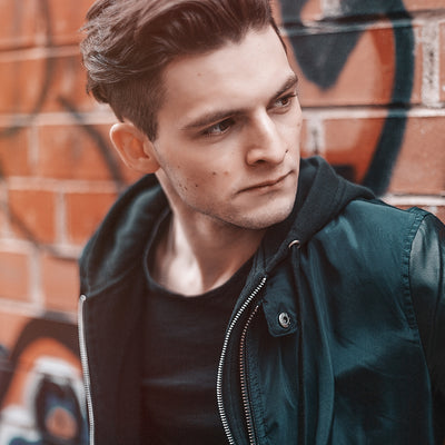 Man leather jacket
