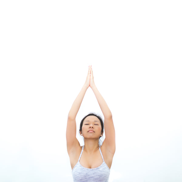 Yoga anjali mudra